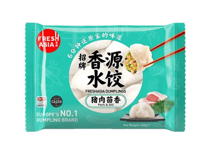 ❄️ Freshasia Dumplings (Pork & Dill) 香源 招牌水餃 (豬肉茴香) 25 x 400g