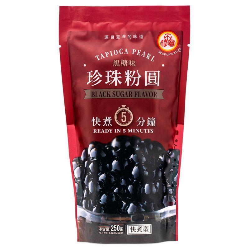 (Case) Wu Fu Yuan Tapioca Pearl (Black Sugar Flavour) 五福圓 珍珠粉圓 (黑糖味) 250g*36