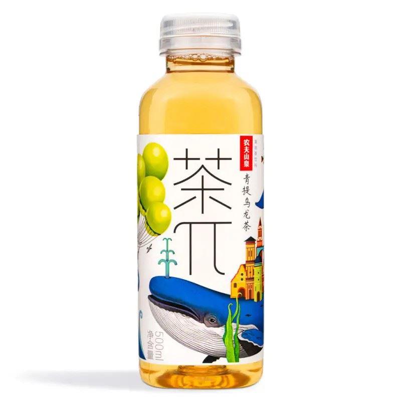 (Case) Nongfu Spring Green Grape Oolong Tea 農夫山泉 茶π青提烏龍茶 500ml*15