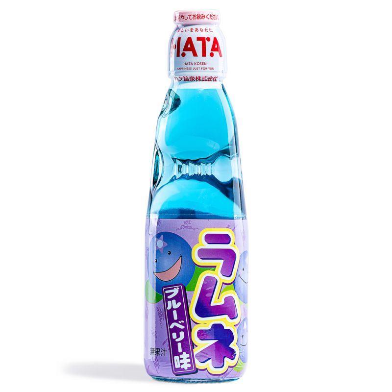 (Case) Hatakosen Blueberry Flavoured Ramune Soda 200ml*30