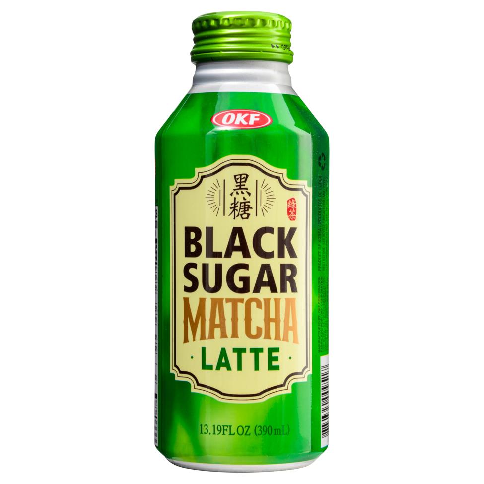 (Case) OKF Black Sugar Matcha Latte 390ml*20