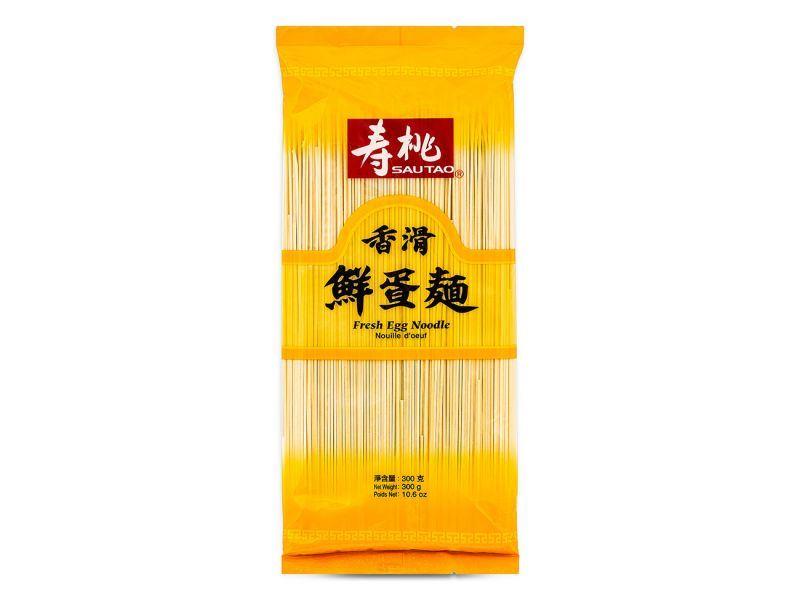 (Case) Sau Tao Fresh Egg Noodles 壽桃牌 香滑鮮蛋麵 300g*24