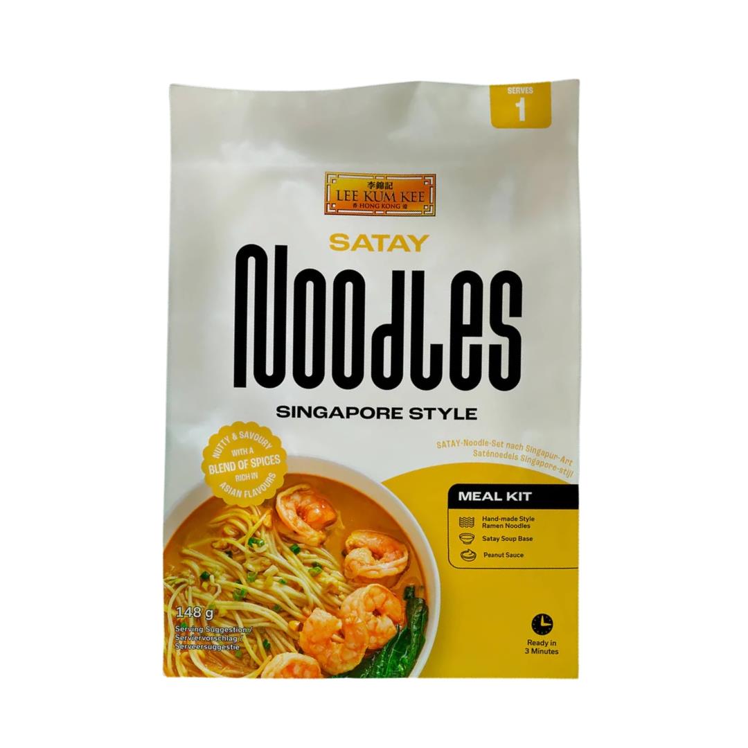 Lee Kum Kee Singapore Style Satay Noodles Kit 6 x 148g
