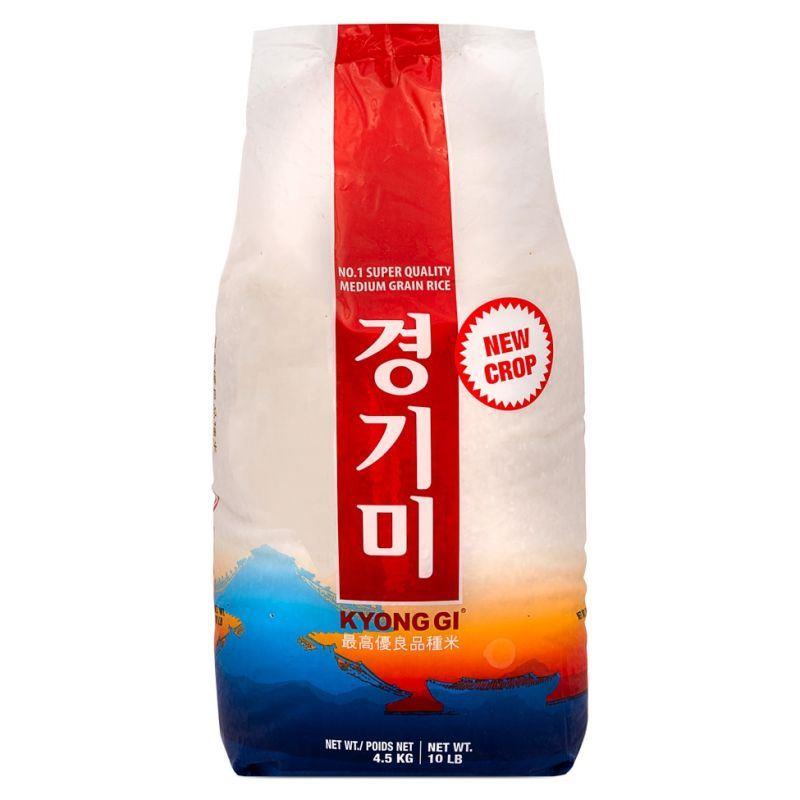 (Case) Kyong Gimi Medium Grain Rice 경기미 4.5kg*4