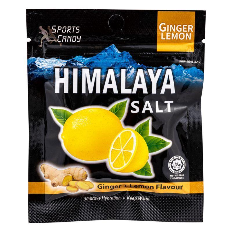 Big Foot Himalaya Salt Candy (Ginger + Lemon Flavour) 12 x 15g