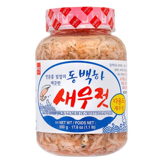 ❄️ Wang Salted Shrimp 동백하 새우젓 24 x 500g