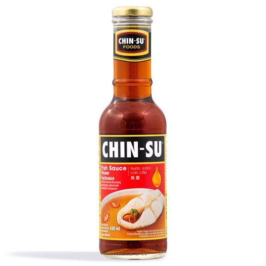 (Case) Chin-Su Fish Sauce (Artificial Salmon Flavouring) 魚露 500ml*15