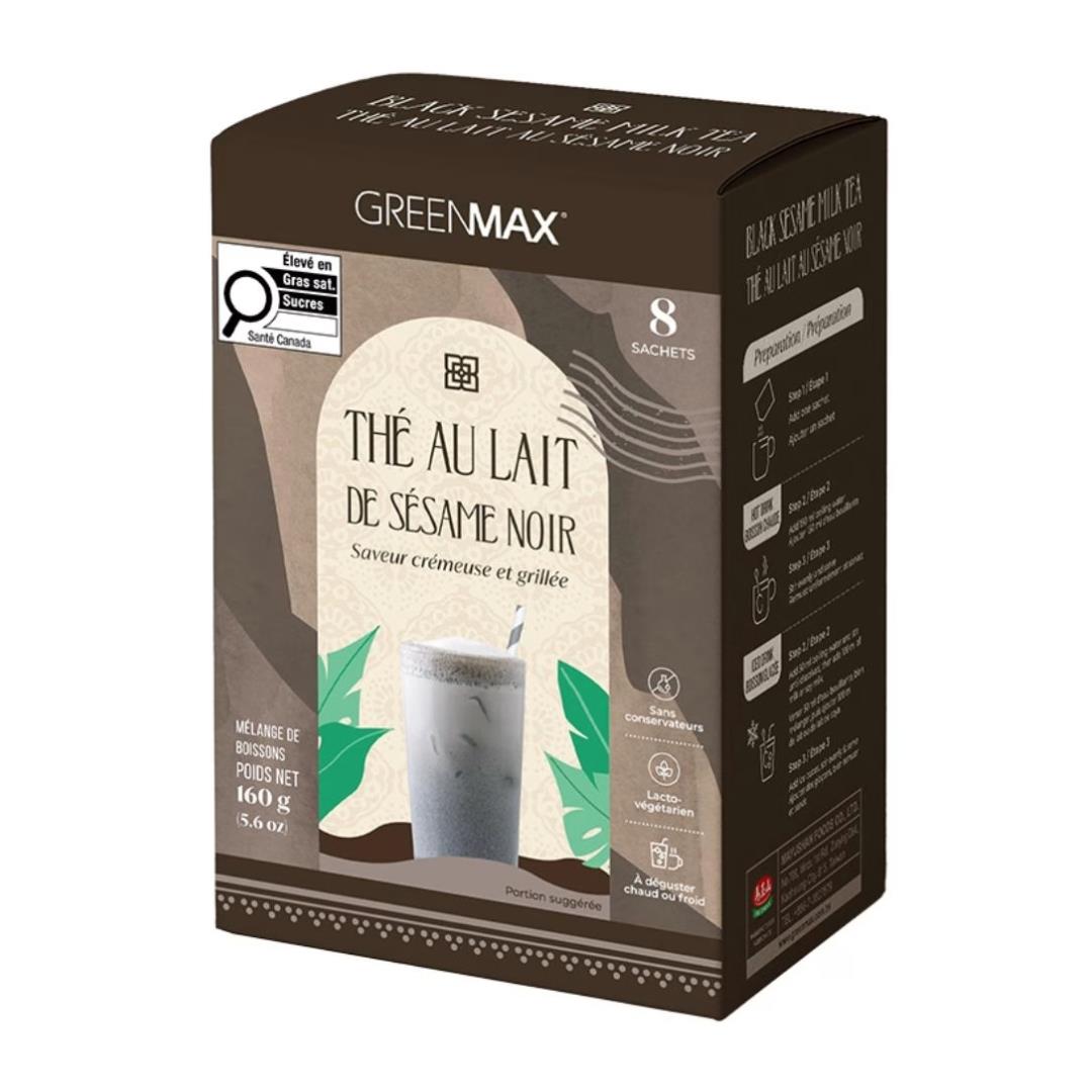 Greenmax Black Sesame Milk Tea 20 x 160g
