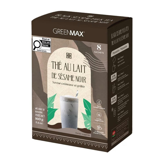 Greenmax Black Sesame Milk Tea 20 x 160g