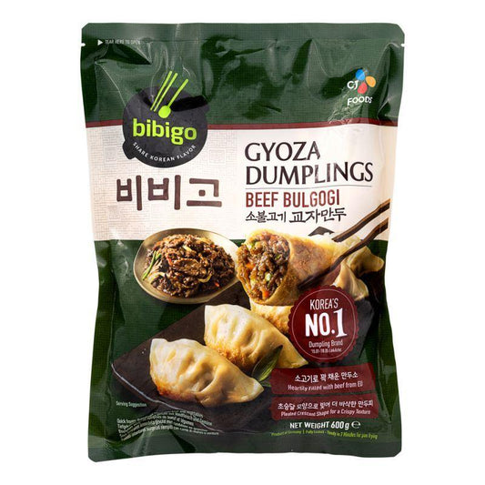 ❄️ CJ Bibigo Gyoza Dumplings (Beef Bulgogi) 소불끄기 교자만두 12 x 600g