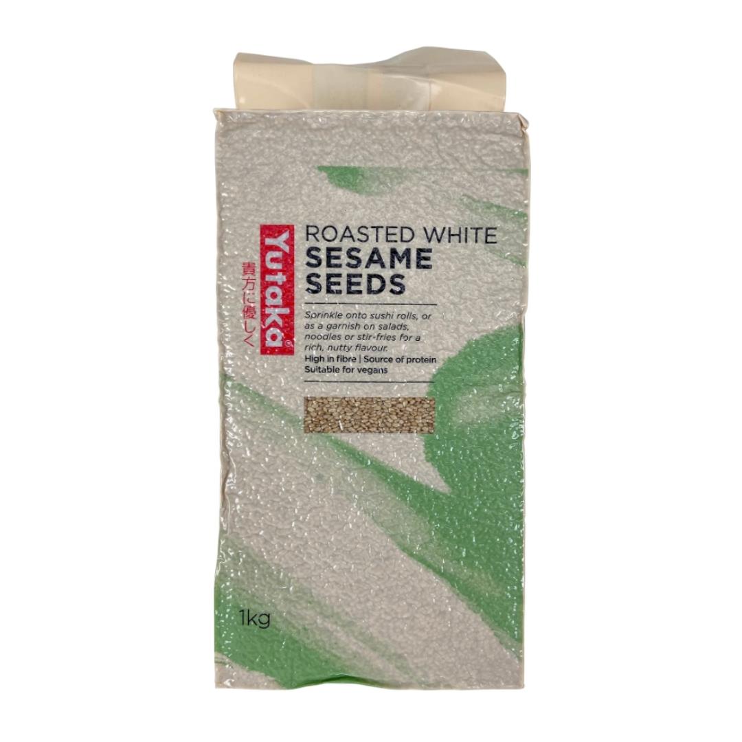 Yutaka Roasted White Sesame Seeds 1kg