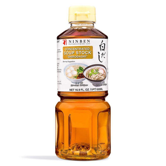 (Case) Ninben Concentrated Soup Stock (Shirodashi) 白だし 500ml*12