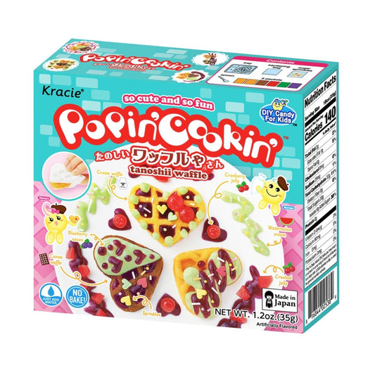 Kracie Popin' Cookin' Making Kit (Tanoshii Waffle) 5 x 35g