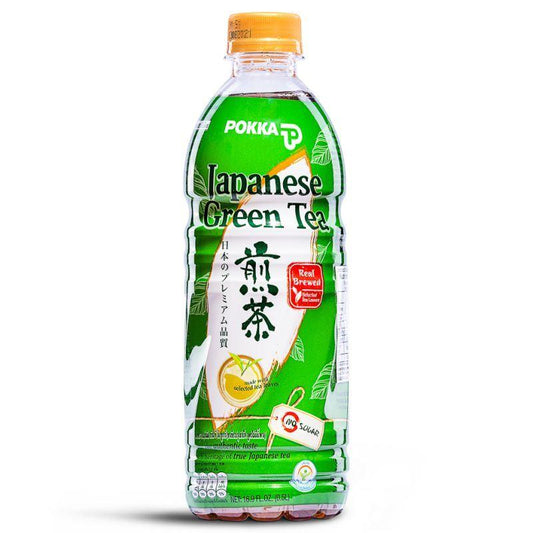 (Case) Pokka Japanese Green Tea (No Sugar) 煎茶 500ml*24
