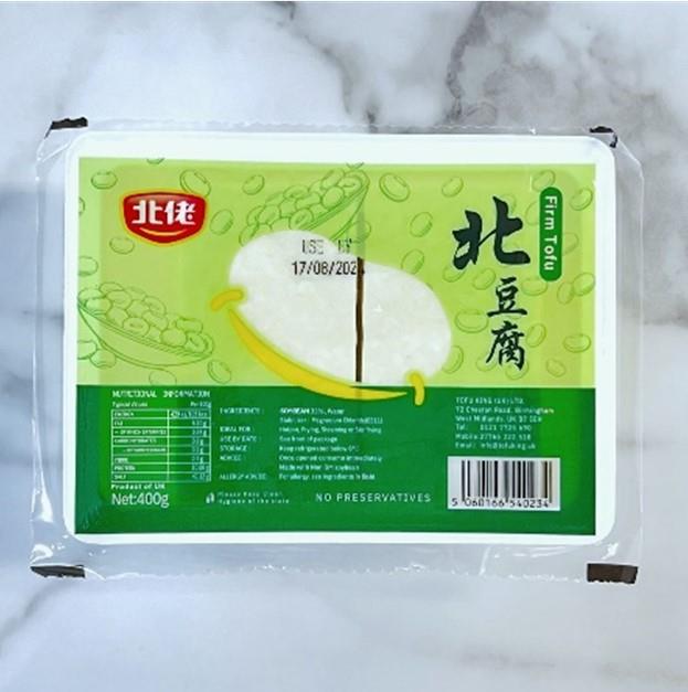 ❄️ Tofu King Fresh Beancurd (Firm) 北佬 北豆腐 24 x 400g
