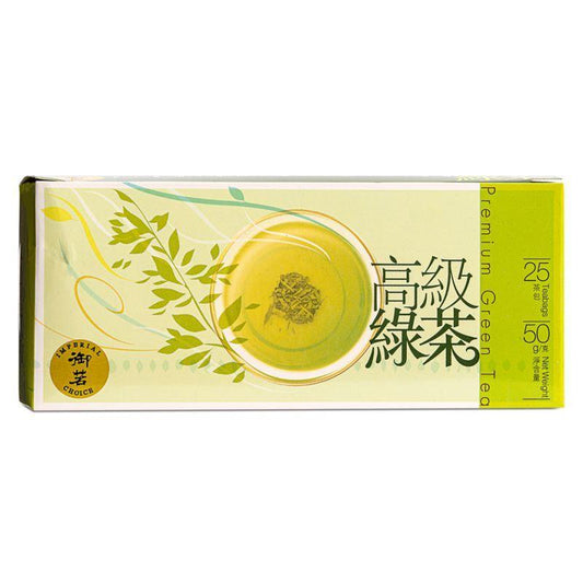 (Case) Imperial Choice Premium Green Tea Bags 御茗 高級綠茶茶包 50g (25*2g)*15