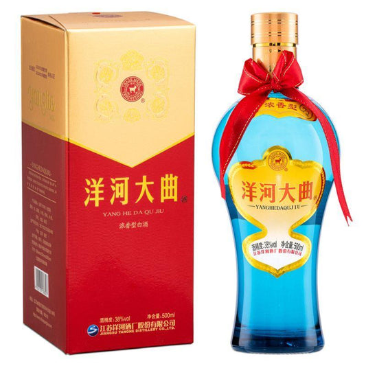 (Case) YangHe Spirit Drink Classic Drink (Yanghe Daqu) 洋河大曲白酒 (ABV 38%) 500ml*6