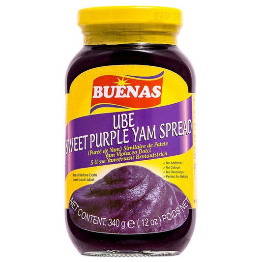 Buenas Ube Sweet Purple Yam Spread 24 x 340g