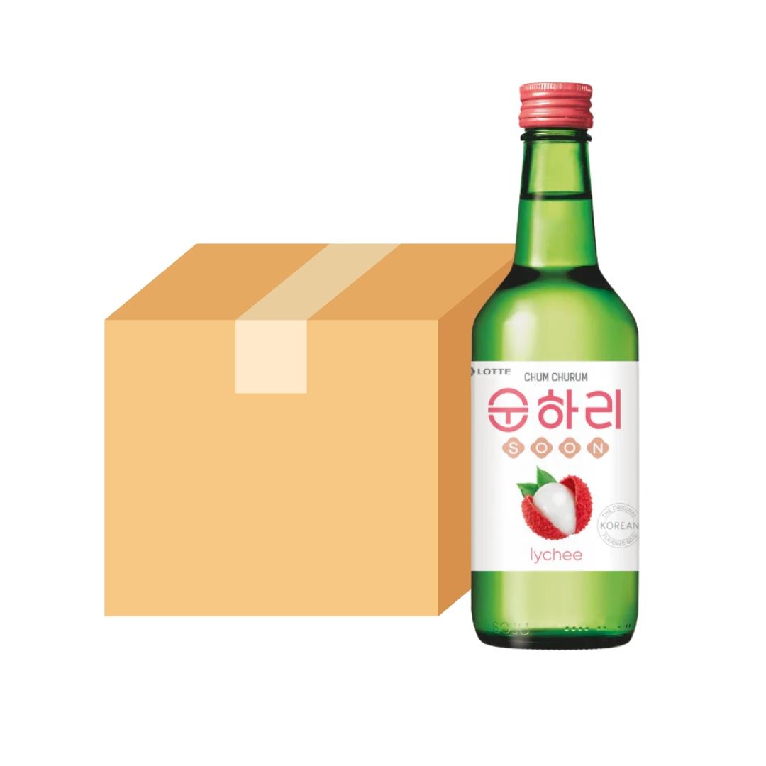 Chum Churum Lychee Soju (ABV 12.0%) 20 x 350ml