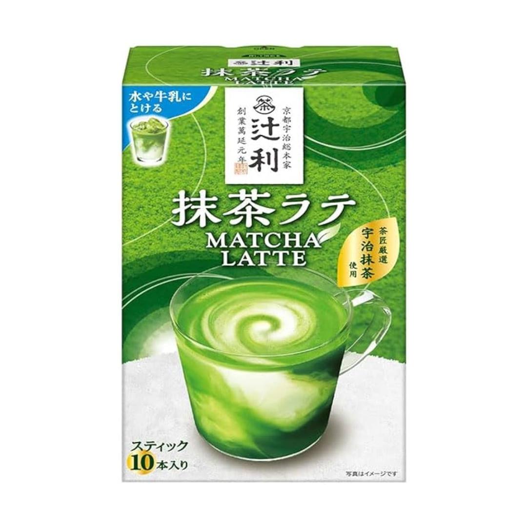 (Case) Tsujiri Matcha Latte 10P 130g*32