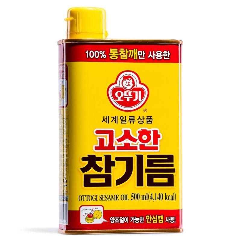 (Case) Ottogi Sesame Oil 고소한 참기름 (L) 500ml*12