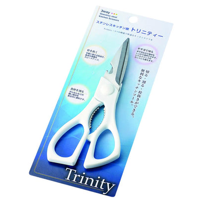 Echo Trinity 3-Way Stainless Steel Kitchen Scissors ステンレスキッチン鋏(トリニティー) x 12