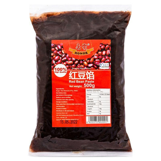 (Case) Honor Red Bean Paste 康樂 紅豆餡 500g*24