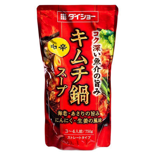 (Case) Daisho Japanese Nabe Hot Pot Soup Base (Kimchi Flavour) キムチ鍋 750g*10