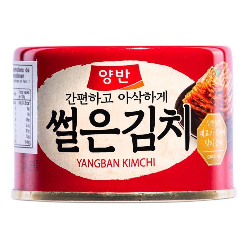 (Case) Dongwon Yangban Canned Kimchi 썰은김치 160g*48