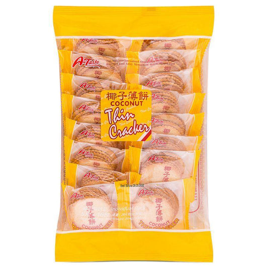 A-Taste Coconut Thin Cracker 思朗 椰子薄餅 18 x 264g