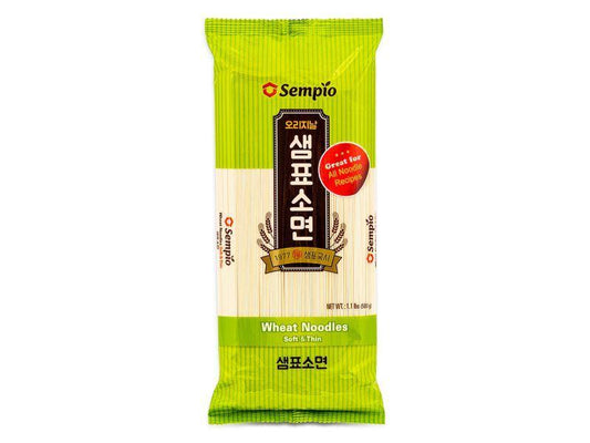 (Case) Sempio Wheat Noodles (Soft & Thin) 샘표소면 500g*18