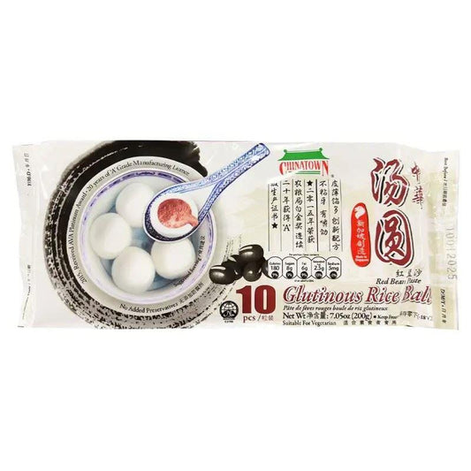 ❄️ Chinatown Red Bean Paste Glutinous Rice Ball 中華 湯圓 (紅豆沙) 24 x 200g (10 pcs)