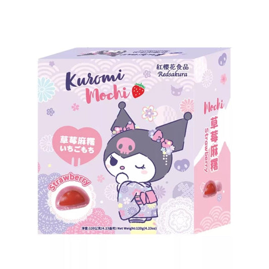 Red Sakura Kuromi Strawberry Mochi 紅櫻花 酷洛米 草莓麻糬 36 x 120g
