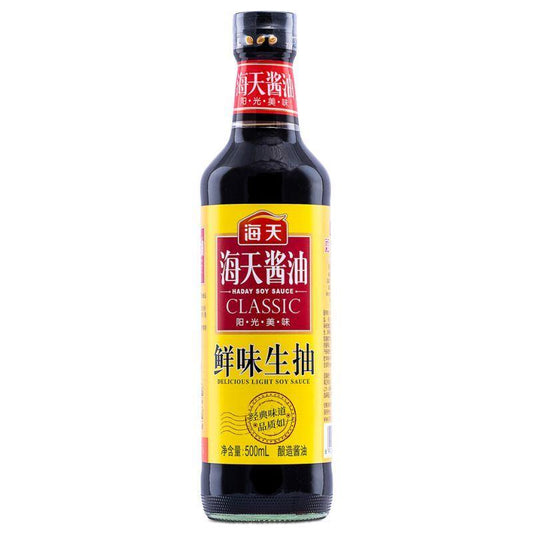 Haday Classic Delicious Light Soy Sauce 海天 鮮味生抽 12 x 500ml
