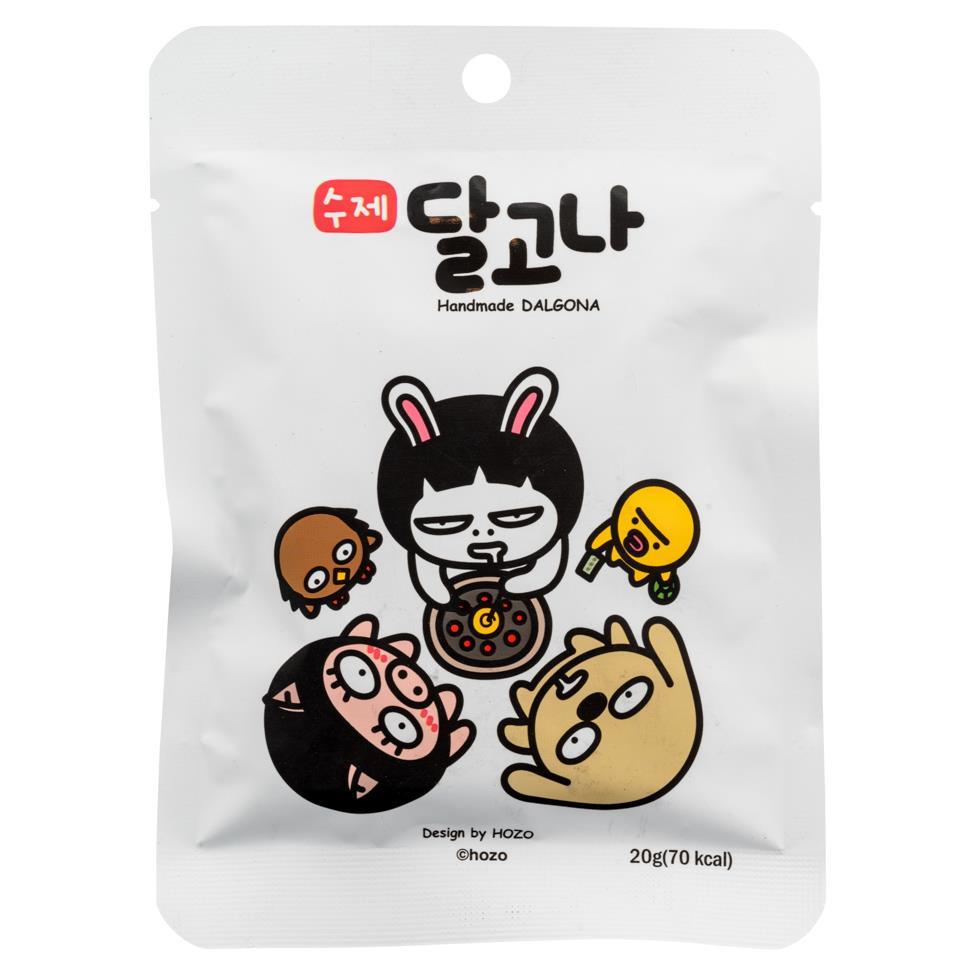 (Case) Handmade Korean Candy (Dalgona) 20g*20