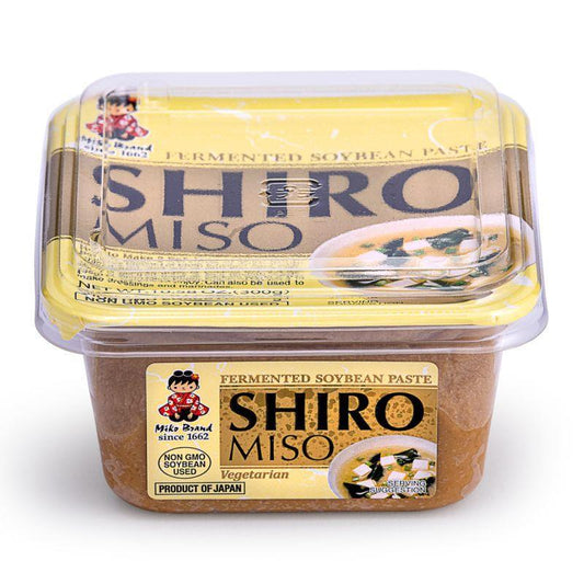 (Case) Miko Brand Shiro Miso - Fermented Soybean Paste 300g*8