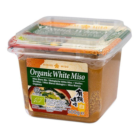 (Case) Hikari Miso Organic White Miso 有機白味噌 500g*8