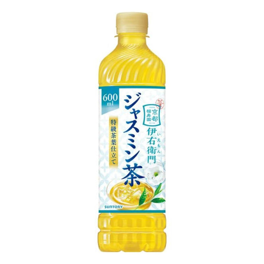(Case) Suntory Green Tea Lyemon Jasmine Tea 600ml*24