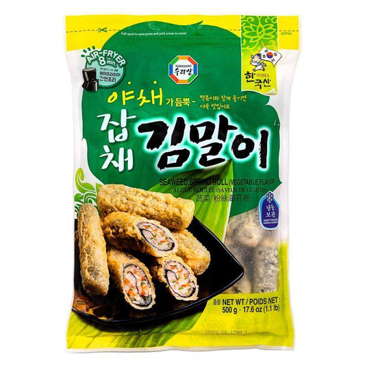 ❄️ Surasang Seaweed Spring Roll (Vegetable Flavour) 잡채 김말이 16 x 500g