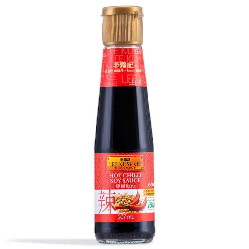 Lee Kum Kee Hot Chilli Soy Sauce 李錦記 辣椒豉油 12 x 207ml