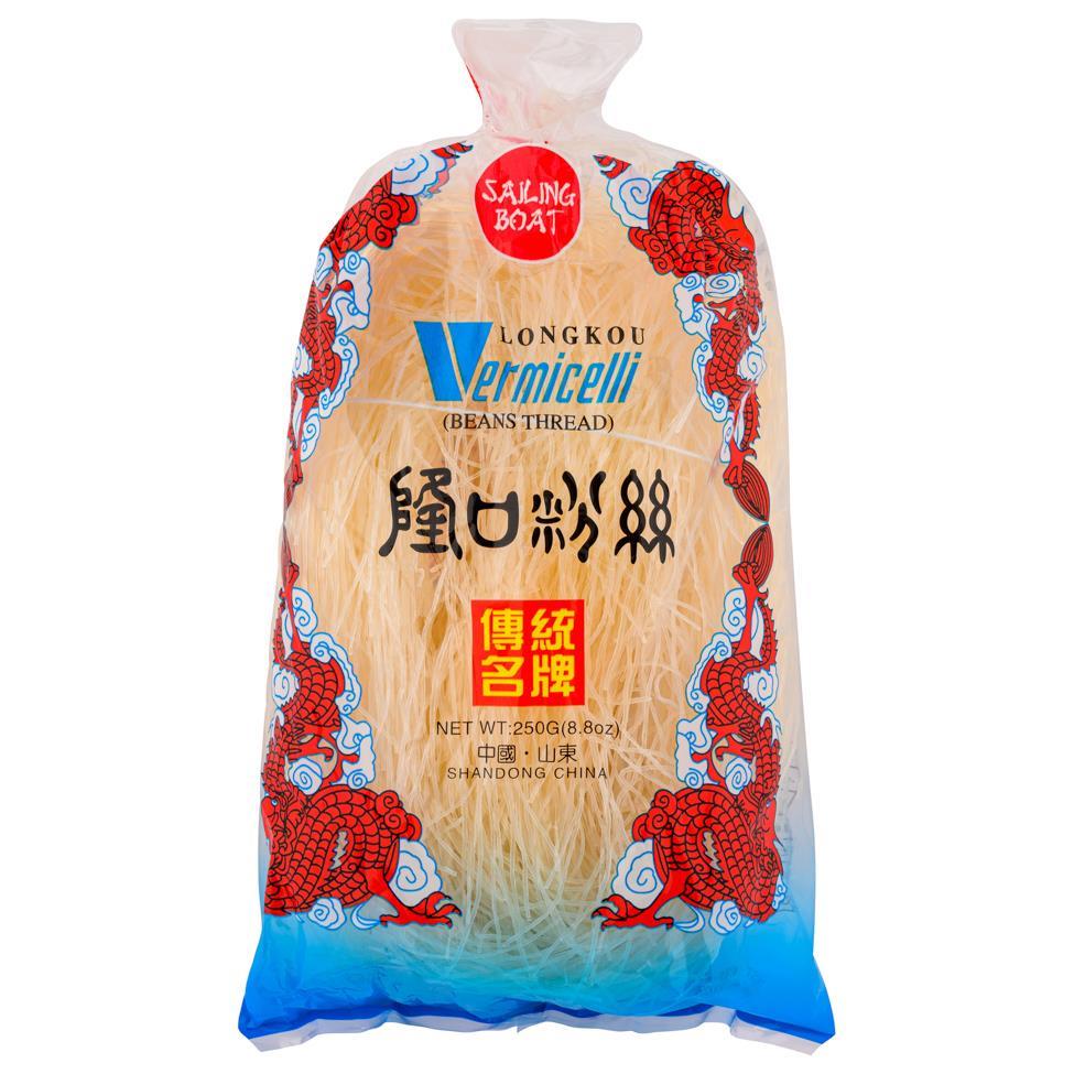 (Case) Sailing Boat Longkou Vermicelli (Beans Thread) 龍口粉絲 250g*50