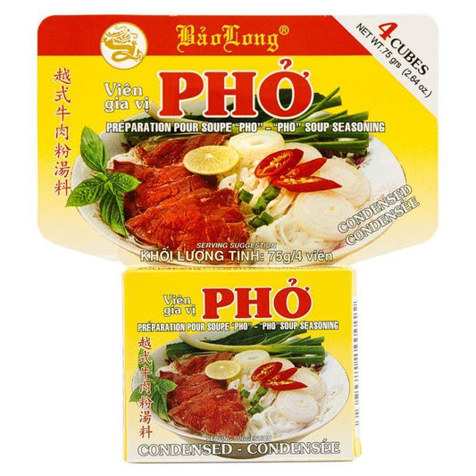 Bao Long Pho Beef Soup Seasoning 越式牛肉粉湯料 144 x 75g (4 cubes)