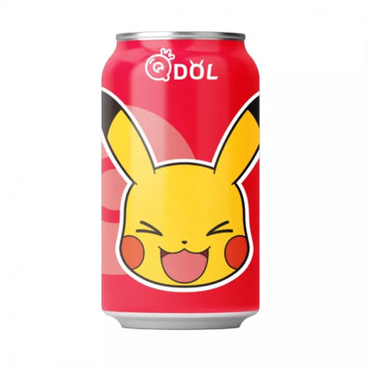 (Case) QDOL Pokemon Sparkling Water (Strawberry Flavour) 寶可夢 草莓多多風味氣泡水 330ml*24