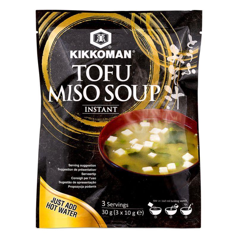(Case) Kikkoman Instant Tofu Miso Soup 30g*12
