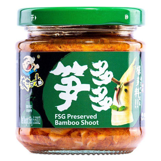 Fan Sao Guang Preserved Bamboo Shoot 飯掃光 笋多多 15 x 158g