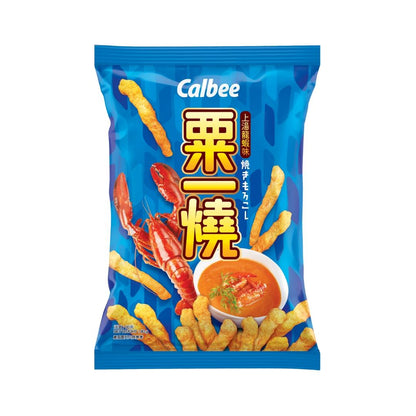 (Case) Calbee Lobster in Supreme Soup Flavour Grill-A-Corn 卡樂B 上湯龍蝦味粟一燒 80g*20