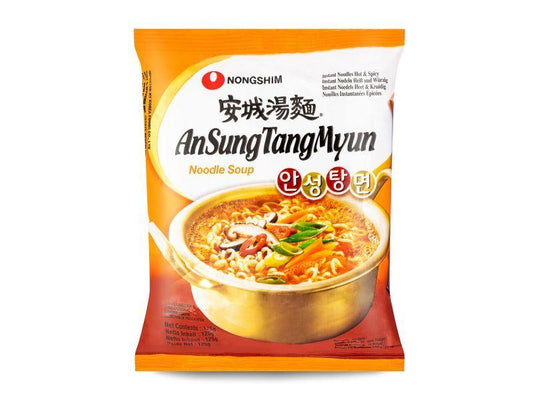 (Case) Nongshim Ansung Noodle 安城湯麵 125g*20