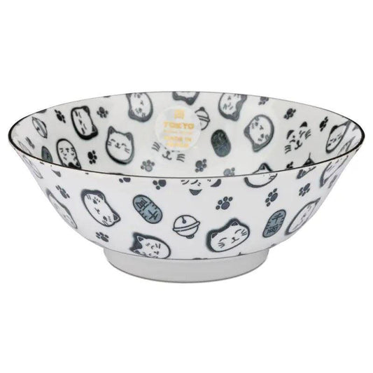 (Case) Tokyo Design Studio Lucky Cat Ramen Bowl 1000ml*4