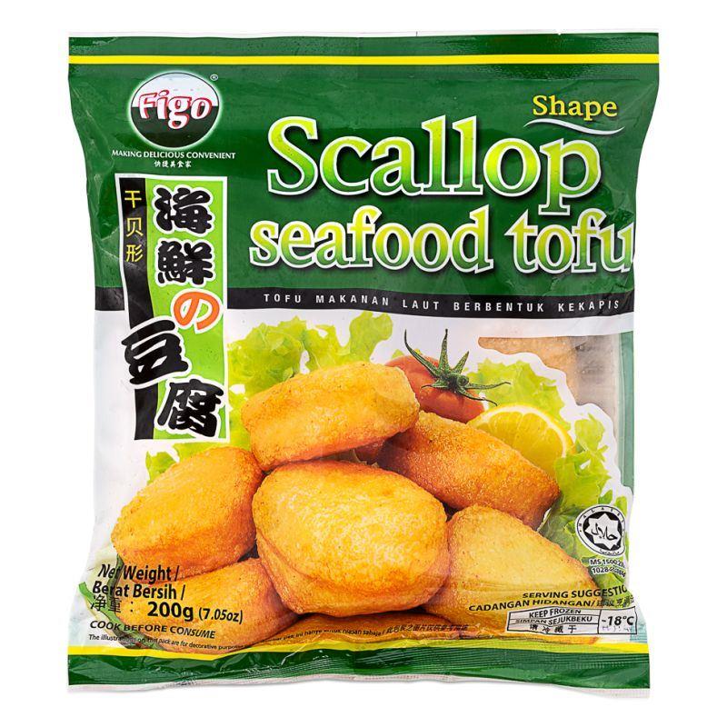 ❄️ Figo Scallop Shape Seafood Tofu 乾貝型海鮮の豆腐 30 x 200g