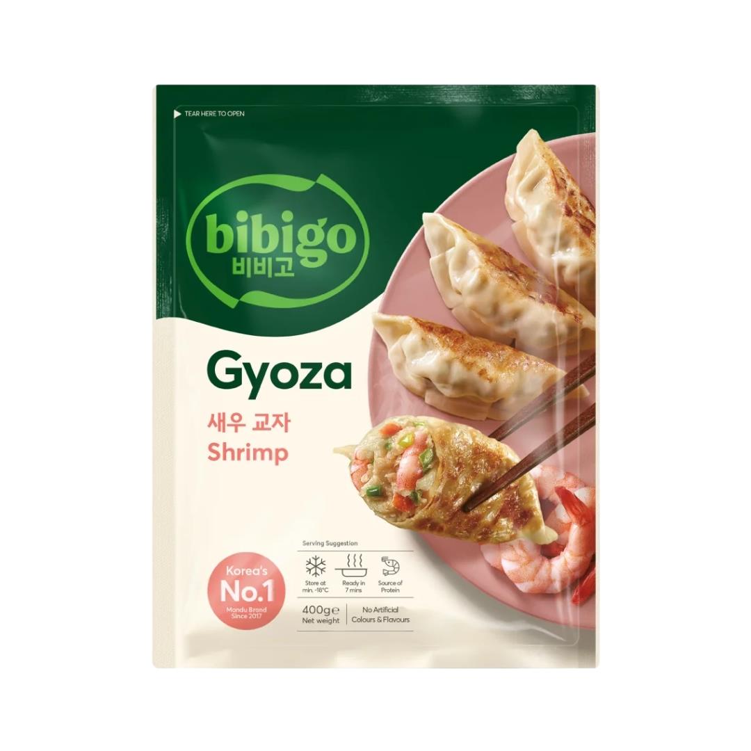 ❄️ CJ Bibigo Gyoza Dumplings (Shrimp) 새우교자만두 16 x 400g